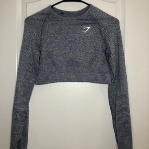 Gymshark long sleeve crop top